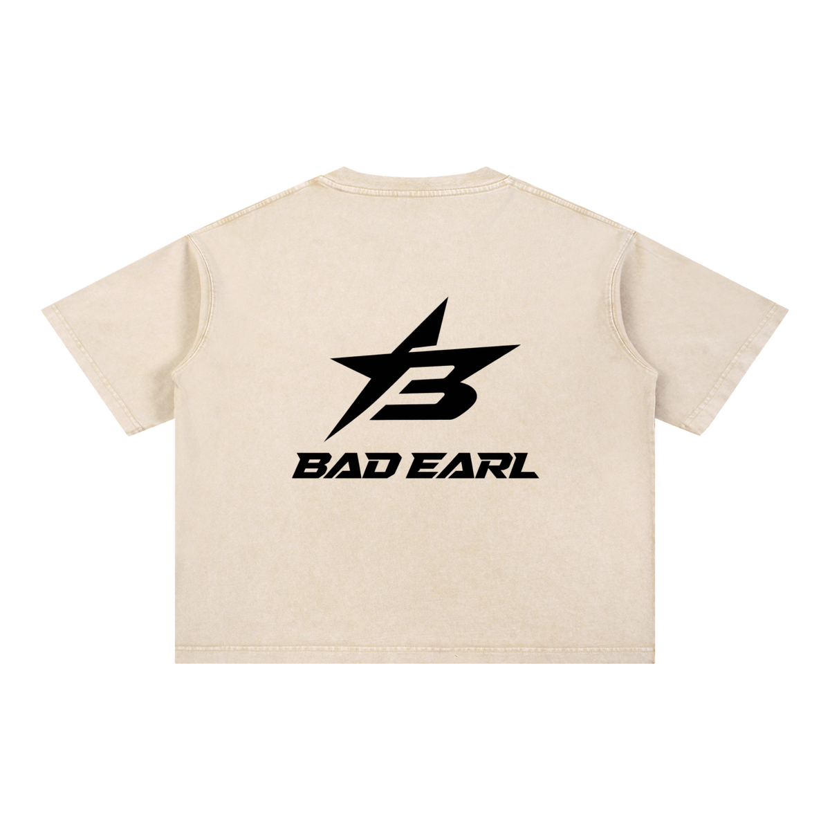 Mineral Wash Boxy Cotton T-Shirt